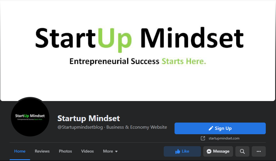 Start Up Mindset best Facebook for SaaS owners