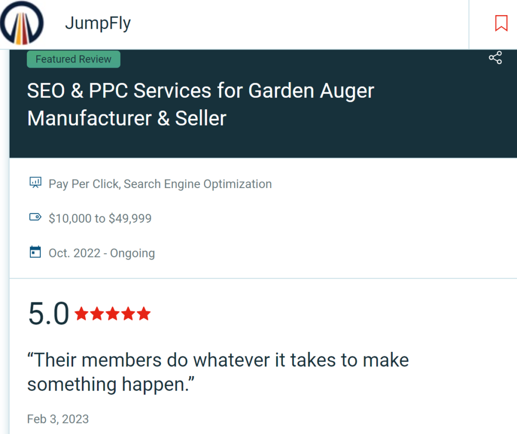 Jumpfly 5 stars review