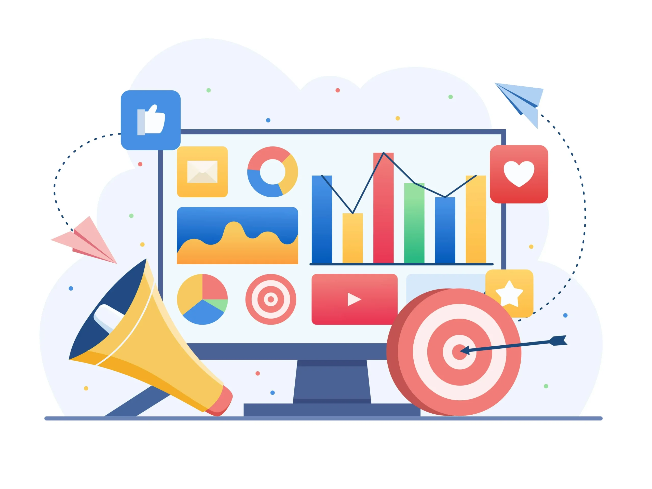 Google ads illustration